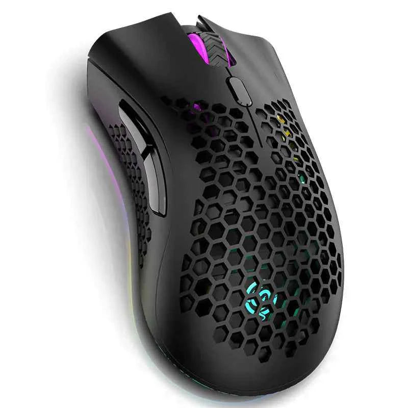 BM600 Wireless Gaming Mouse with Rechargeable Lighting