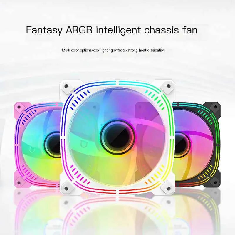 Prism 2nd Gen 12CM ARGB PWM Cooling Fan for PC