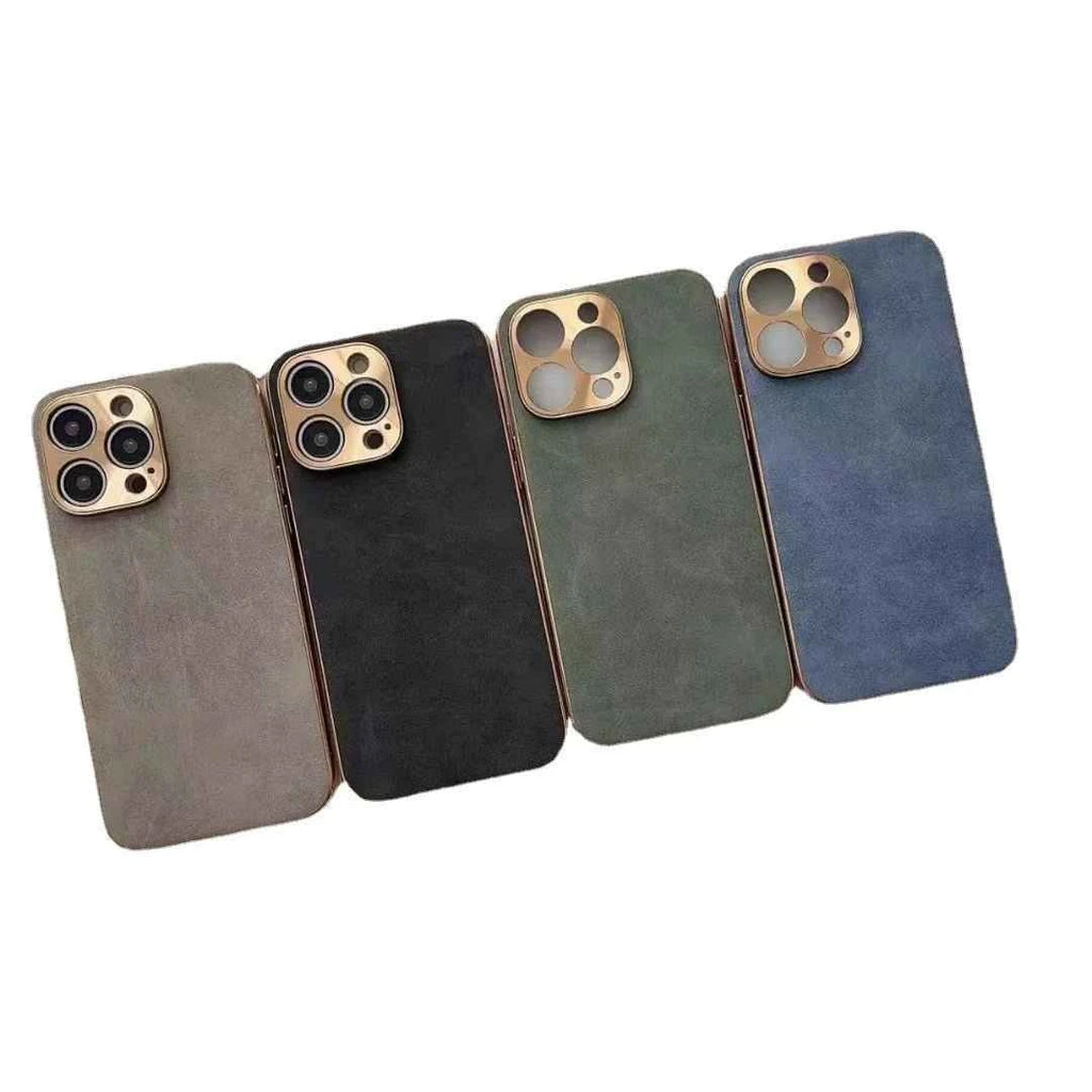 Sheep Leather Phone Case - Durable Protection with Stylish Elegance