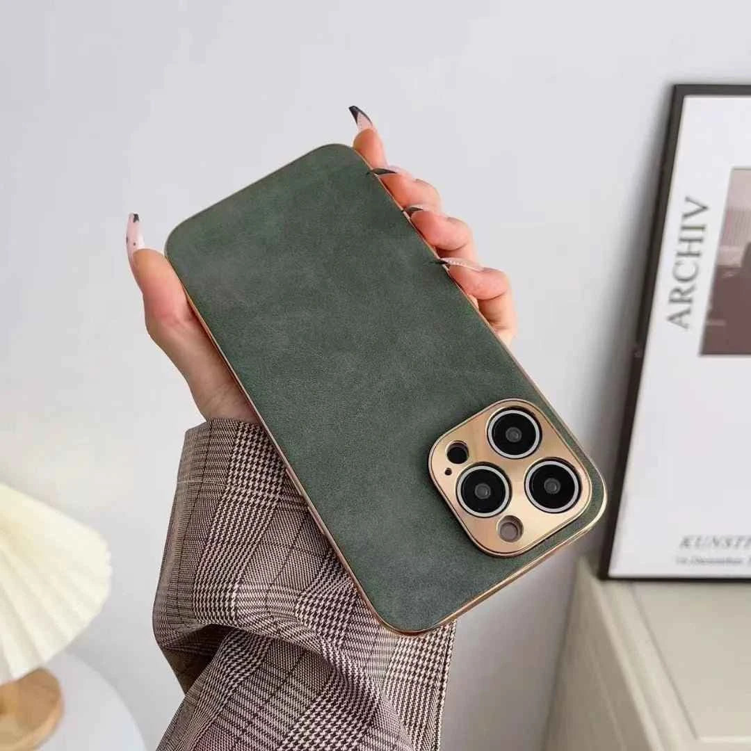 Sheep Leather Phone Case - Durable Protection with Stylish Elegance